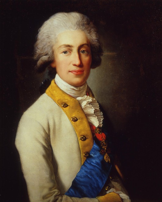 Porträt von Prinz Maximilian von Sachsen (1759-1838) von Unbekannter Künstler