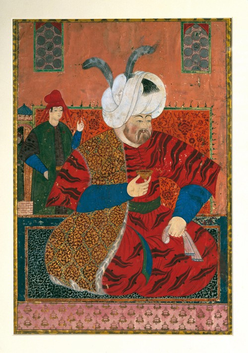Porträt von Selim II. (1524-1574), Sultan des Osmanischen Reiches von Unbekannter Künstler