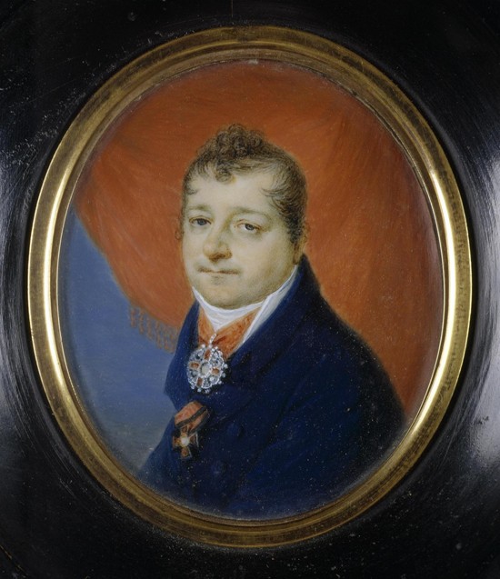 Porträt von Sergei Sawwitsch Jakowlew (1763-1818) von Unbekannter Künstler