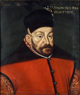 Porträt von Stephan Báthory, König von Polen und Großfürst von Litauen 1576