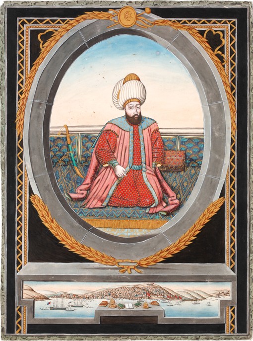 Porträt von Sultan Murad II. (1404-1451) von Unbekannter Künstler