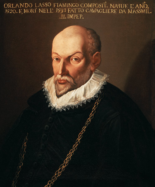 Portrait von  Roland de Lassus (Orlando di Lasso) von Unbekannter Künstler