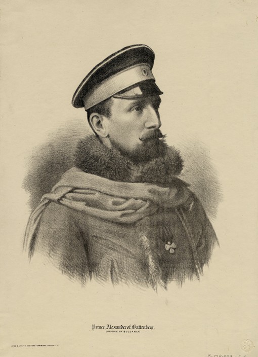 Prinz Alexander Joseph von Bulgarien (1857-1893) von Unbekannter Künstler