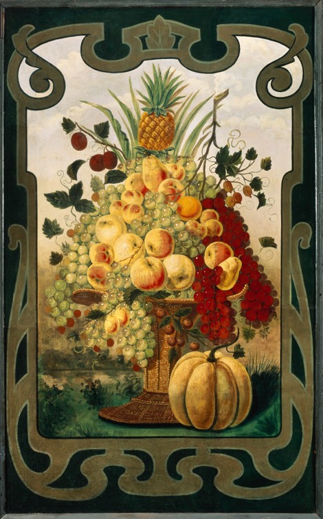 Schild für Obst- und Gemüseladen von Unbekannter Künstler