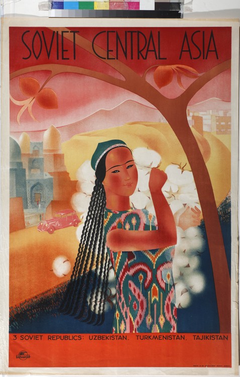 Sowjet-Mittelasien (Plakat der Firma Intourist) von Unbekannter Künstler