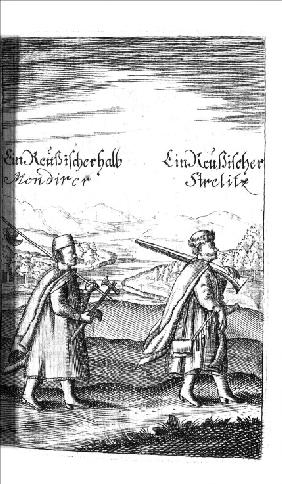 Strelizen (aus Georg Adam Schleissing "Derer beyden Czaaren in Reussland Iwan und Peter...) 1693