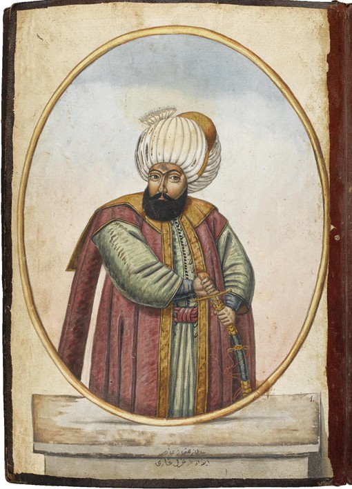 Sultan Osman I. von Unbekannter Künstler