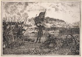 Szene aus dem Polnisch-Russischen Krieg 1831 1831