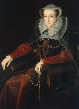 Porträt von Maria Stuart, Königin von Schottland