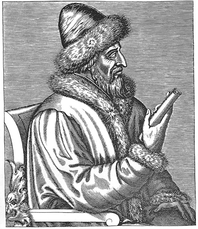 Wassili III. Iwanowitsch, Großfürst von Moskau (Illustration aus dem Buch von André Thevet) von Unbekannter Künstler