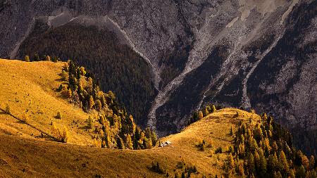 Herbst in den Dolomiten
