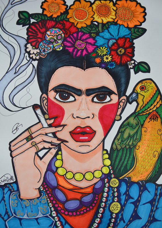 Frida Kahlo von Vadim Gild
