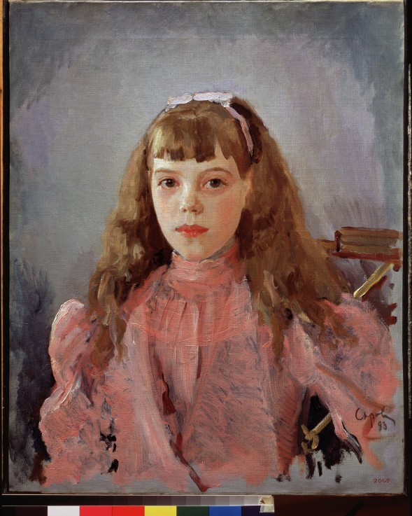 Bildnis der Großfürstin Olga Alexandrowna von Russland (1882–1960) von Valentin Alexandrowitsch Serow