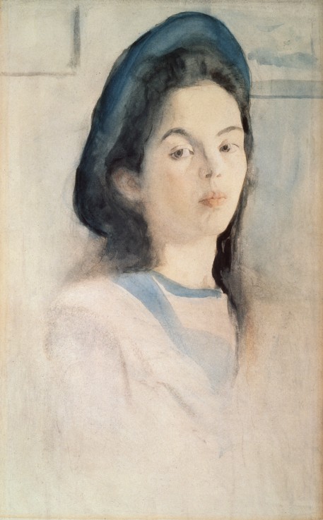 Bildnis einer jungen Dame von Valentin Alexandrowitsch Serow