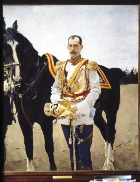 Porträt von Großfürst Pawel Alexandrowitsch von Russland (1860-1919) 1897