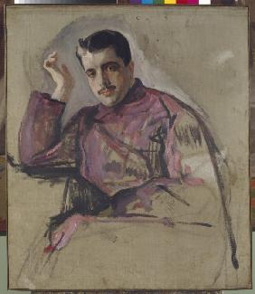 Porträt von Sergei Djagilew (1872-1929) 1904