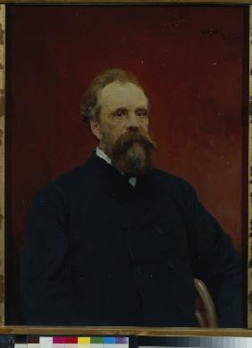 Porträt von Sergei Michailowitsch Tretjakow (1834-1892) 1895