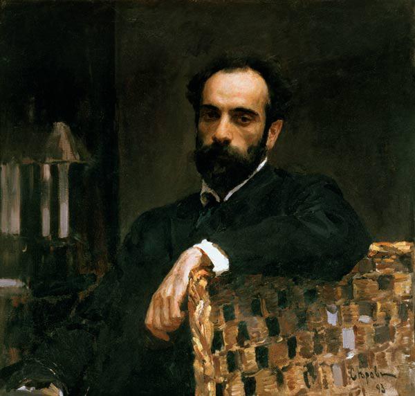 Portrait of the artist Isaak Ilyich Levitan (1860-1900) 1893