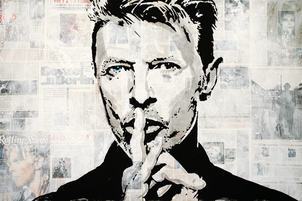 David Bowie von Pavel van Golod
