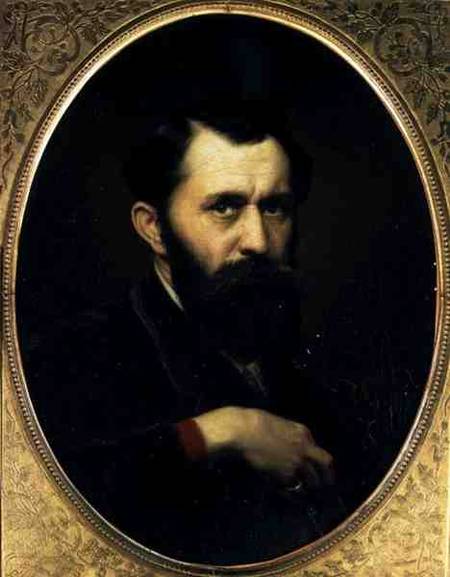 Self Portrait von Vasili Grigorevich Perov