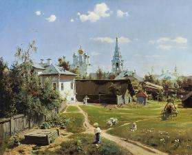 A Small Yard in Moscow 1878