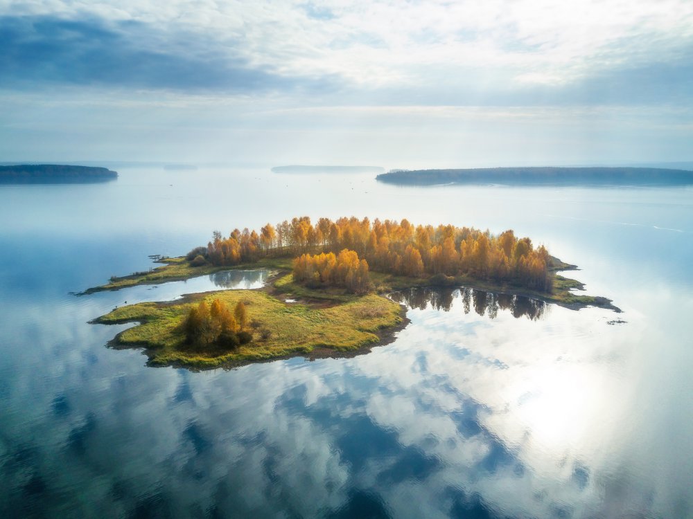 Schwimmende Insel von Vasily Iakovlev