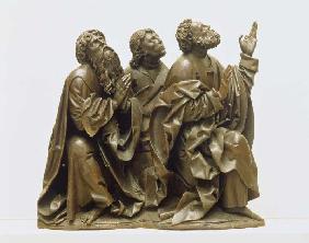 Apostelgruppe auss dem Aufsatz des Schreines des Bamberger Altars 1520-23
