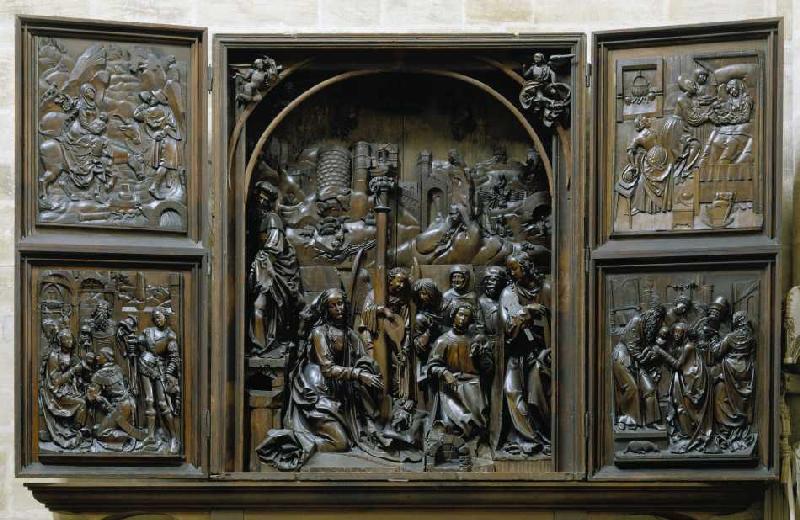 Der Bamberger Altar (Gesamtansicht) von Veit Stoß