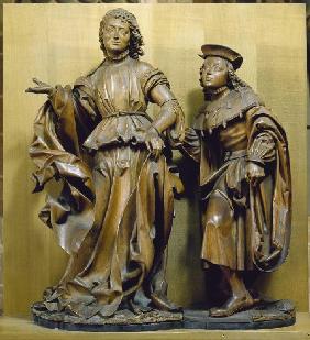Der Erzengel Raphael und der junge Tobias 1516
