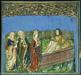Der Krakauer Marienaltar: Die drei Marien am Grabe 1477-89