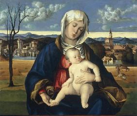 Venezianisch 16.Jh., Maria mit Kind