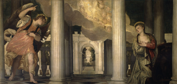P.Veronese, The Annunciation von Veronese, Paolo (eigentl. Paolo Caliari)