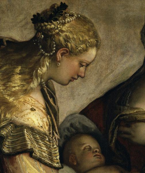 P.Veronese, Saint Barbara von Veronese, Paolo (eigentl. Paolo Caliari)