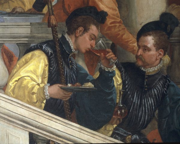 Veronese / Drinking Soldier / 1573 von Veronese, Paolo (eigentl. Paolo Caliari)
