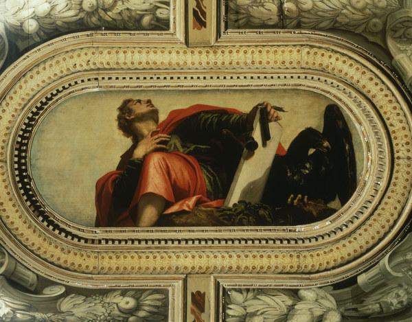 John the Evangelist / Veronese / 1555 von Veronese, Paolo (eigentl. Paolo Caliari)