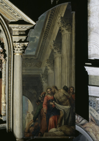 Healing of sick at Bethesda / Veronese von Veronese, Paolo (eigentl. Paolo Caliari)