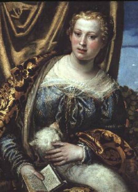 Lady or St. Agnes von Veronese, Paolo (eigentl. Paolo Caliari)