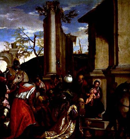 Adoration of the Kings von Veronese, Paolo (eigentl. Paolo Caliari)