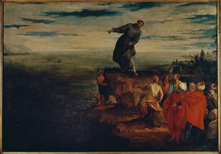 St. Anthony Preaching to the Fish von Veronese, Paolo (eigentl. Paolo Caliari)