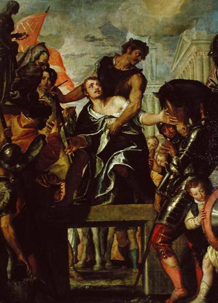 Martyrdom of St. Menas (d.c.300) von Veronese, Paolo (eigentl. Paolo Caliari)