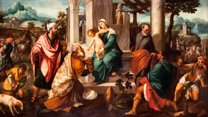 Die Anbetung der Könige von Veronese, Paolo (eigentl. Paolo Caliari)