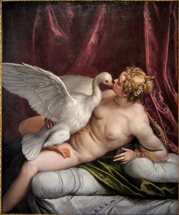 Leda und der Schwan von Veronese, Paolo (eigentl. Paolo Caliari)