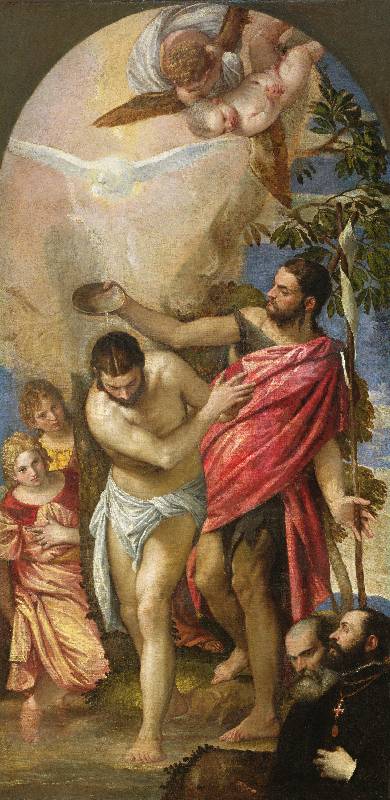 Die Taufe Christi von Veronese, Paolo (eigentl. Paolo Caliari)