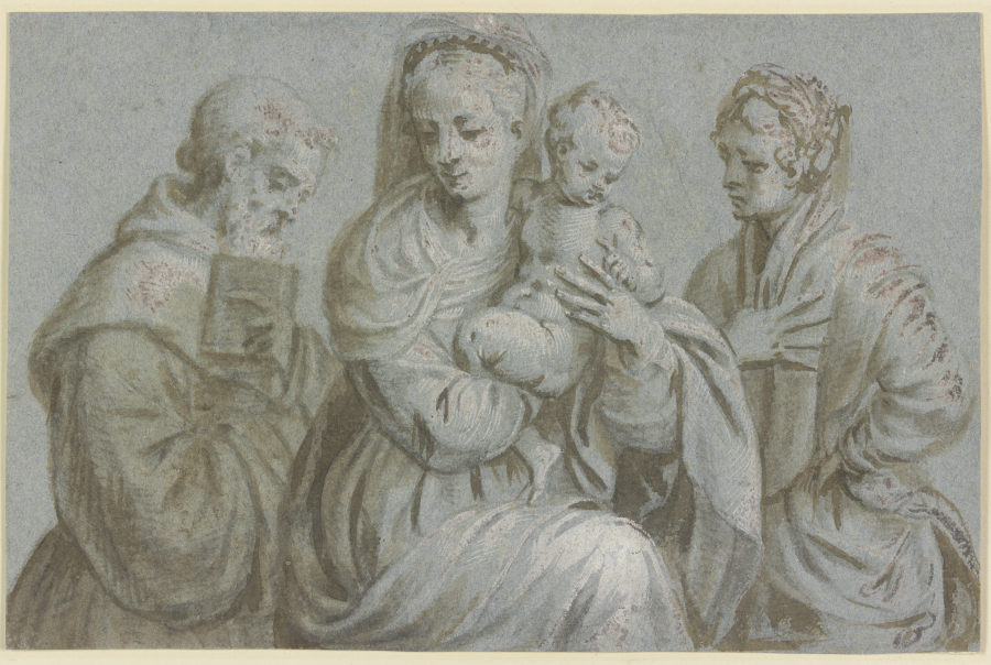 Maria mit dem Jesuskind zwischen Joseph und der Heiligen Katharina von Veronese, Paolo (eigentl. Paolo Caliari)