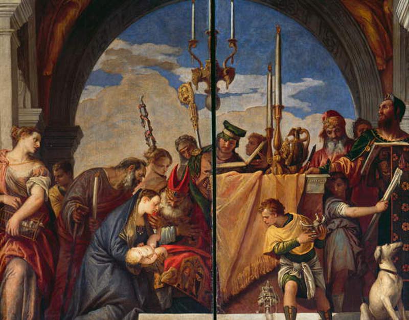 Presentation in the Temple / Veronese von Veronese, Paolo (eigentl. Paolo Caliari)