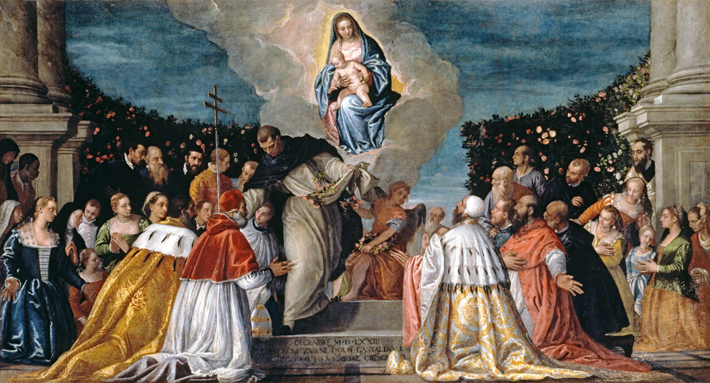 Madonna of the Rosary von Veronese, Paolo (eigentl. Paolo Caliari)