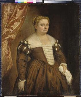 Bildnis einer venezianischen Dame.