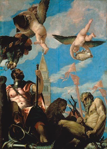 Mars and Neptune von Veronese, Paolo (eigentl. Paolo Caliari)