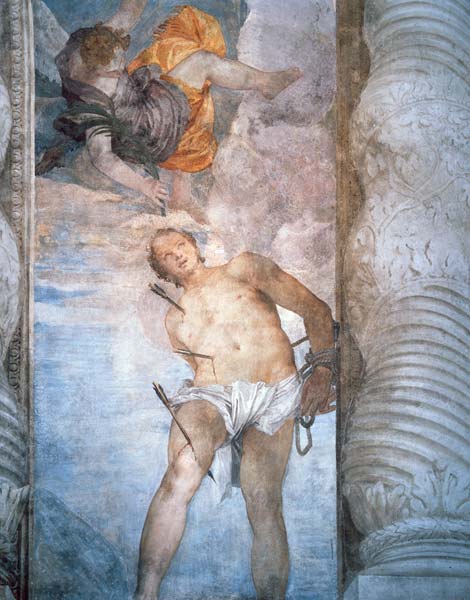 Martyrdom of St. Sebastian  (detail) von Veronese, Paolo (eigentl. Paolo Caliari)