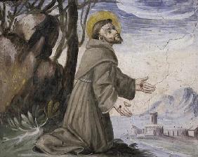 Der Heilige Franziskus im Gebet 1650